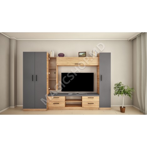 Living Elena -Z cu sticla (ТV-1,5m) 3,0m